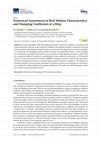 Research paper thumbnail of Numerical Assessment of Roll Motion Characteristics and Damping Coefficient of a Ship