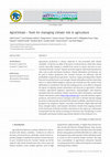 Research paper thumbnail of AgroClimate – Ferramentas para gestão de riscos climáticos em agricultura