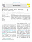 Research paper thumbnail of WaterFootprint on AgroClimate: A dynamic, web-based tool for comparing agricultural systems