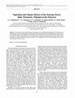 Research paper thumbnail of Vegetation and Climate History of the Harenna Forest (Bale Mountains, Ethiopia) in the Holocene