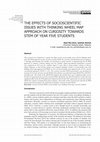 Research paper thumbnail of The Effects of Socioscientific Issues with Thinking Wheel Map Approach on Curiosity Towards Stem of Year Five Students