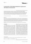 Research paper thumbnail of Transformation of IDH-wildtype glioblastoma to gliosarcoma with features of osteosarcoma