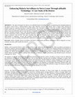 Research paper thumbnail of Enhancing Malaria Surveillance in Sierra Leone Through mHealth Technology: A Case Study of Bo District