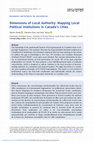 Research paper thumbnail of Dimensions of Local Authority: Mapping Local Political Institutions in Canada’s Cities