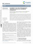 Research paper thumbnail of Lasiodipline G and other diketopiperazine metabolites produced by <i>Lasiodiplodia chiangraiensis</i>