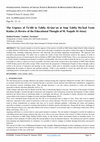 Research paper thumbnail of The Urgency of Ta'dib in Tahfiẓ Al-Qur'an at Smp Tahfiẓ Ma'had Yasin Kudus (A Review of the Educational Thought of M. Naquib Al-Attas)