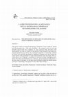 Research paper thumbnail of La prevenzione della devianza nella sociologia criminale di Napoleone Colajanni