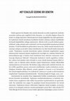 Research paper thumbnail of MEY İCRACILIĞI ÜZERİNE BİR DENEYİM