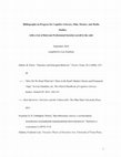 Research paper thumbnail of Bibliography for Cognitive Literary and Cultural Studies (in progress, updated regularly)