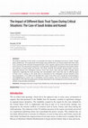 Research paper thumbnail of The Impact of Different Basic Trust Types During Critical Situations: The Case of Saudi Arabia and Kuwait