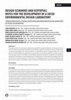 Research paper thumbnail of Design Scenarios and Ecotopias. Notes for the Development of a Socio-Environmental Design Laboratory