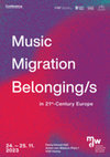 Research paper thumbnail of Paper Abstract: "Echoes of the 2011 Syrian Uprising in Europe – Music and Political Belonging among Syrian Forced Migrants in Greece and Austria"