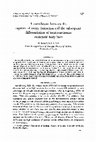 Research paper thumbnail of A correlation between the capacity of cavity formation and the subsequent differentiation of teratocarcinoma embryoid body lines