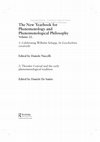 Research paper thumbnail of The New Yearbook for Phenomenology and Phenomenological Philosophy, Vo. XXII, Routledge 2024 (https://www.routledge.com/The-New-Yearbook-for-Phenomenology-and-Phenomenological-Philosophy-Volume-22-Special-Issue-1-Celebrating-Wilhelm-Schapp-In-Geschichten-verst/Hopkins-DeSantis/p/book/9781032839998)