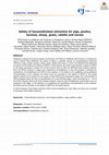 Research paper thumbnail of Safety of hexamethylene tetramine for pigs, poultry, bovines, sheep, goats, rabbits and horses