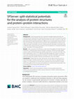 Research paper thumbnail of SPServer: split-statistical potentials for the analysis of protein structures and protein–protein interactions