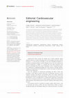 Research paper thumbnail of Editorial: Cardiovascular engineering