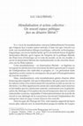 Research paper thumbnail of Mondialisation et action collective : un nouvel espace politique face au désastre libéral ?