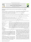 Research paper thumbnail of Sedimentary records of recent sea level rise and acceleration in the Yucatan Peninsula