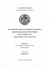 Research paper thumbnail of Late Quaternary palaeoenvironmental records from a glacially and permafrost affected island in the Canadian Arctic (Herschel Island, Yukon Coastal Plain)