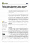 Research paper thumbnail of Analyzing the Main Determinants for Being an Immigrant in Cuenca (Ecuador) Based on a Fuzzy Clustering Approach