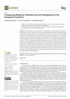 Research paper thumbnail of Comparing Regional Attitudes toward Immigrants in Six European Countries