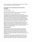 Research paper thumbnail of War of Wor Part IX Fighting the War of Words Political Correctness