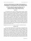 Research paper thumbnail of Buying Intentions Factors and Growing S- Commerce in Kingdom of Saudi