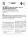 Research paper thumbnail of High output chyle leak after neck surgery: the role of video-assisted thoracoscopic surgery