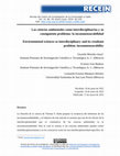 Research paper thumbnail of Las ciencias ambientales como interdisciplinarias y su consiguiente problema: la inconmensurabilidad