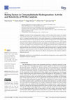 Research paper thumbnail of Ruling Factors in Cinnamaldehyde Hydrogenation: Activity and Selectivity of Pt-Mo Catalysts