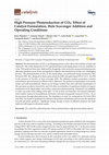 Research paper thumbnail of High Pressure Photoreduction of CO2: Effect of Catalyst Formulation, Hole Scavenger Addition and Operating Conditions