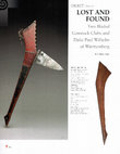 Research paper thumbnail of Lost and Found. Two Bladed Gunstock Clubs and Duke Paul Wilhelm of Württemberg