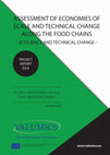 Research paper thumbnail of Assessment of Economies of scale and technical change along the food chains - Efficiency and technical change