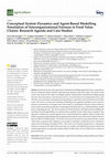 Research paper thumbnail of Conceptual System Dynamics and Agent-Based Modelling Simulation of Interorganisational Fairness in Food Value Chains: Research Agenda and Case Studies