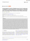 Research paper thumbnail of Archaeological LiDAR in Mediterranean Karst Landscapes. A Multiproxy Dating Method for Archaeological Landscape and a Case Study From Prehistoric Kras Plateau (Slovenia