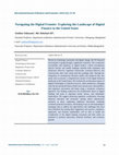 Research paper thumbnail of Navigating the Digital Frontier: Exploring the Landscape of Digital Finance in the United States