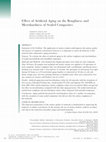 Research paper thumbnail of Effect of Artificial Aging on the Roughness and Microhardness of Sealed Composites