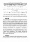 Research paper thumbnail of Multidisciplinary investigations of poorly productive hard rock aquifers in Ireland: typologies, properties and significance in the Irish water cycle