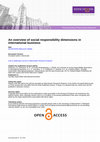 Research paper thumbnail of Corporate Social Responsibility and International Business: A Conceptual Overview