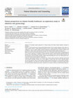 Research paper thumbnail of "Patient perspectives on climate friendly healthcare: an exploratory study in obstetrics and gynaecology." co-authors Eva S. Cohen, Dionne S. Kringos, Lisanne HJA Kouwenberg, Nicolaas H. Sperna Weiland, Johanna WM Aarts, and Wouter JK Hehenkamp. Patient Education and Counseling 130 (2025): 108427.