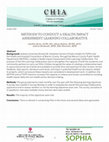 Research paper thumbnail of Methods to Conduct a Health Impact Assessment Learning Collaborative