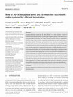 Research paper thumbnail of Role of AIP56 disulphide bond and its reduction by cytosolic redox systems for efficient intoxication