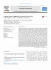 Research paper thumbnail of A game theoretic approach to detect and co-exist with malicious nodes in wireless networks