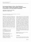 Research paper thumbnail of Environmental Impacts of Heavy Metal Discharges from a Smelter in Deûle-canal Sediments (Northern France): Concentration Levels and Chemical Fractionation