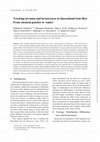 Research paper thumbnail of Tracking invasion and invasiveness in Queensland fruit flies: From classical genetics to ‘omics’