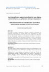 Research paper thumbnail of Patrimônio arqueológico na Síria:discutindo as ações do Estado Islâmico