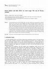 Research paper thumbnail of Water policies and their effects on water usage: The case of Tucson, Arizona