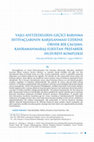 Research paper thumbnail of Yaşli Afetzedeleri̇n Geçi̇ci̇ Barinma İhti̇yaçlarinin Karşilanmasi Üzeri̇ne Örnek Bi̇r Çalişma: Kahramanmaraş-Elbi̇stan Prefabri̇k Huzurevi̇ Kompleksi̇