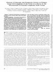 Research paper thumbnail of Patterns of Outcome and Prognostic Factors in Primary Large-Cell Lymphoma of the Testis in a Survey by the International Extranodal Lymphoma Study Group